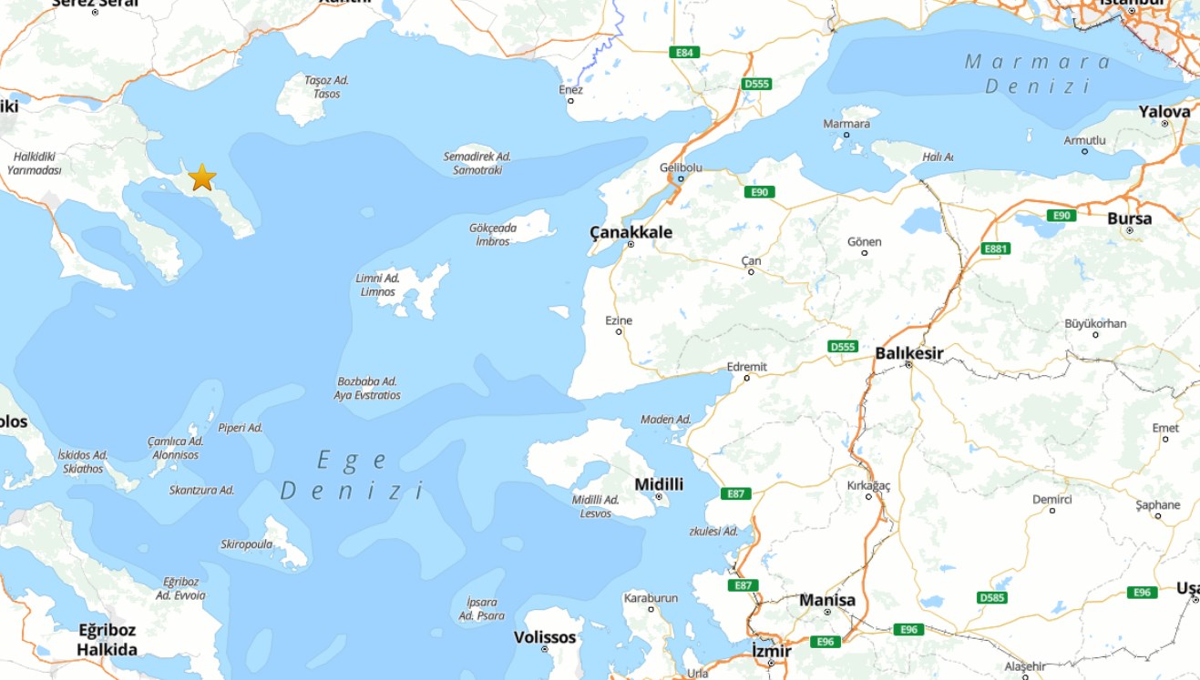 ege denizinde48 buyuklugunde deprem vJSiZdZS
