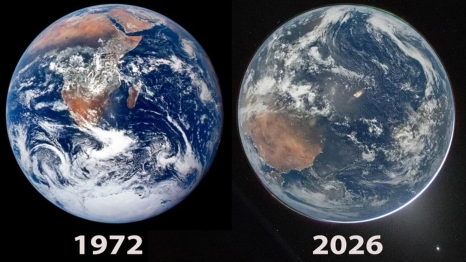 Artemis II’nin Dünya Fotoğrafı Tartışmalara Neden Oldu: 1972 Görüntüsüyle Farklar Neler?