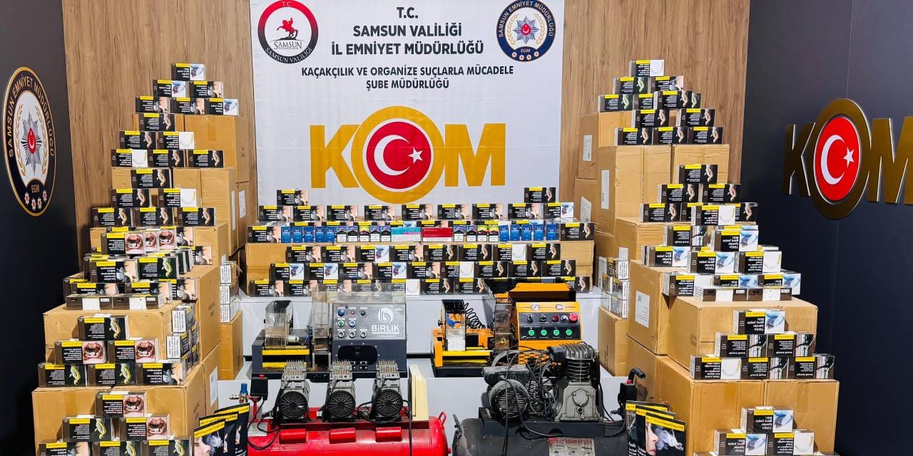 Kaçak Tütün Operasyonunda 1 Milyondan Fazla Makaron Ele Geçirildi