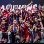 Turkiye a milli kadin voleybol takimi vnl milletler liginde kac kez sampiyon oldu filenin k9NPZn2r